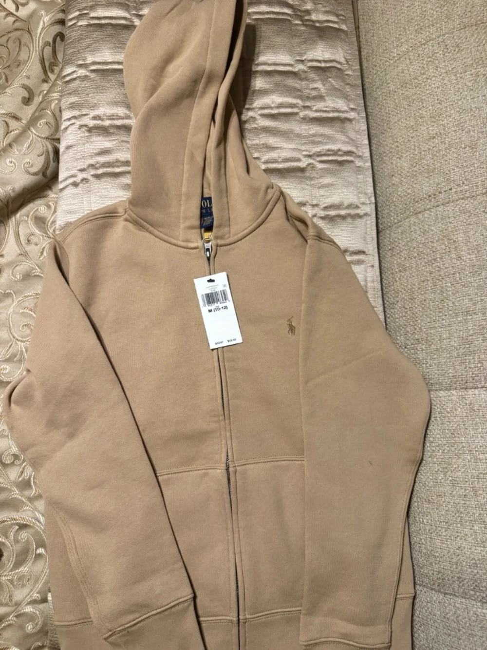 NWT Ralph Lauren Childrenswear Fleece Full-Zip Hoodie